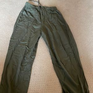 Green joggers size 2 from H&M